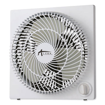 Alera® 9" 3-speed Desktop Box Fan, Plastic, White freeshipping - TVN Wholesale